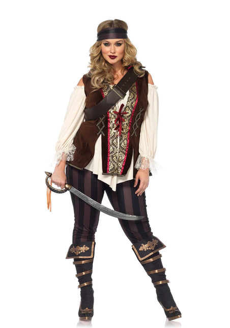 Costume da Capitano Donna Captain Blackheart Leg Avenue