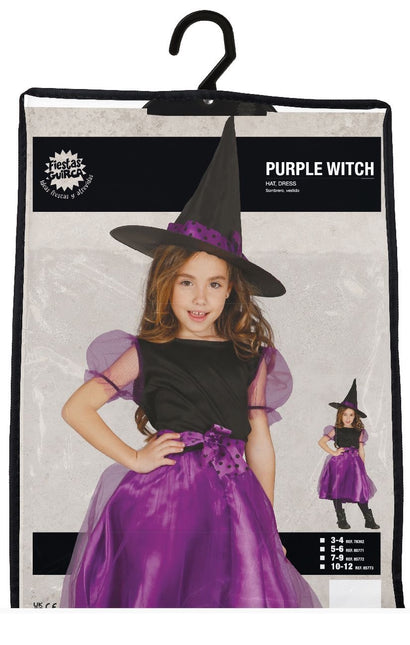 Vestito di Halloween Bambino Viola