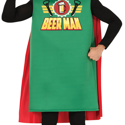 Costume da uomo orso da uomo verde