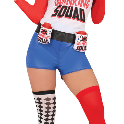 Costume da Harley Quinn Squadra da Bere Donna