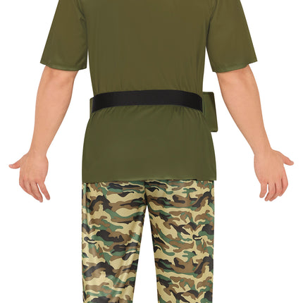 Costume da soldato dell'esercito degli uomini dell'orso