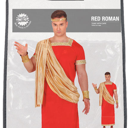 Costume romano da uomo rosso