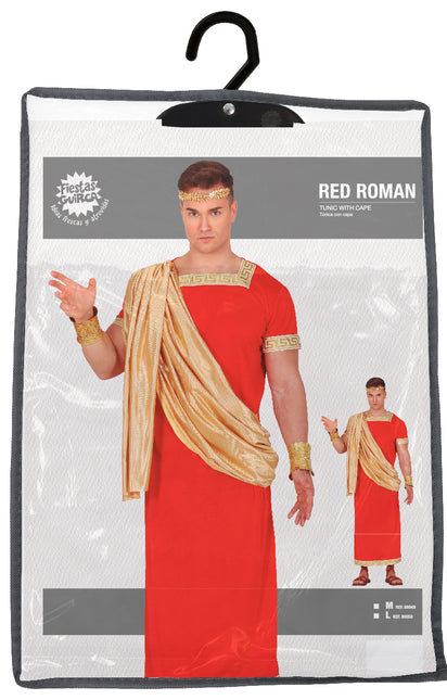 Costume romano da uomo rosso