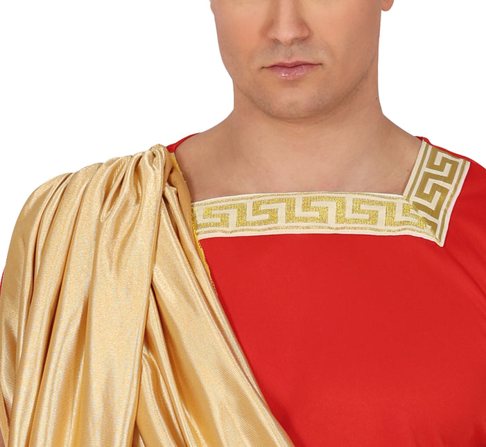 Costume romano da uomo rosso