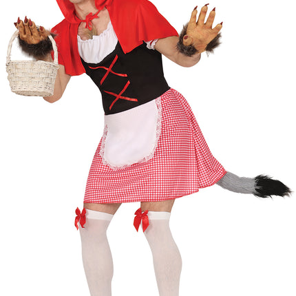 Costume da lupo di Cappuccetto Rosso Uomo