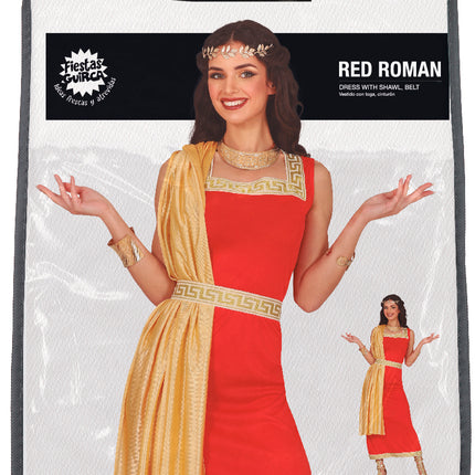 Costume Romano Abito Rosso