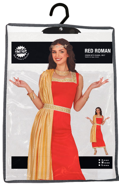 Costume Romano Abito Rosso