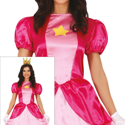 Abito da principessa Princess Peach Ladies