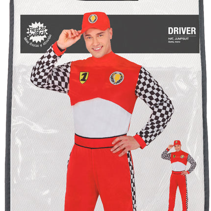 Costume da gara uomo rosso