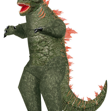 Costume da dinosauro verde