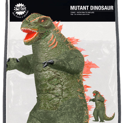 Costume da dinosauro verde