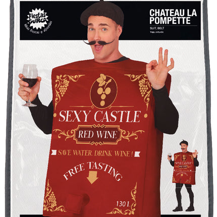 Costume da abito da vino per uomo