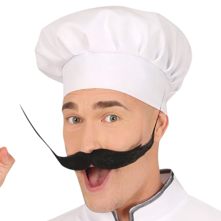 Costume da chef uomo bianco