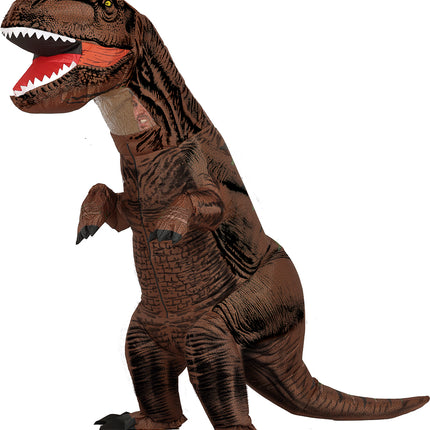 Costume da dinosauro marrone