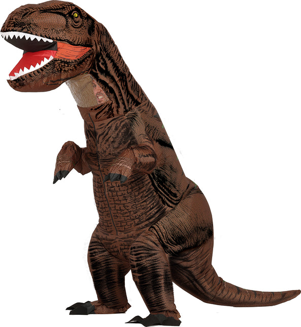 Costume da dinosauro marrone