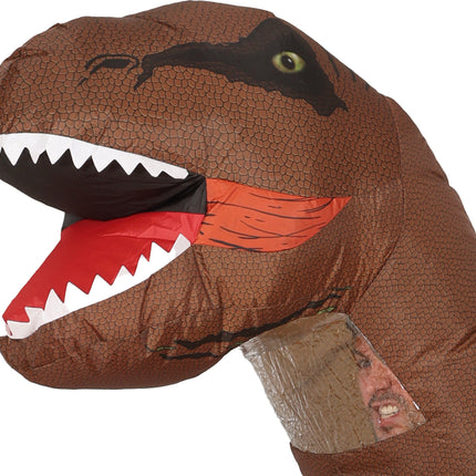 Costume da dinosauro marrone