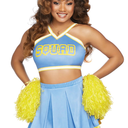 Tuta Cheerleader Blu Donna Leg Avenue