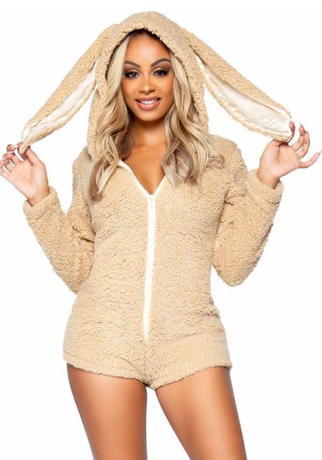 Tuta Rabbit Beige Donna Bodysuit Leg Avenue