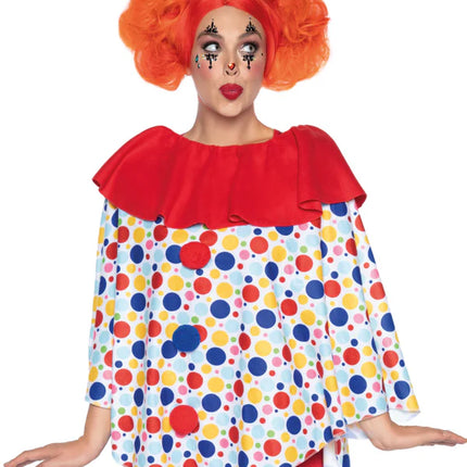 Tuta da clown Colorata Donna Leg Avenue