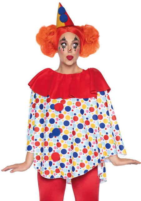 Tuta da clown Colorata Donna Leg Avenue