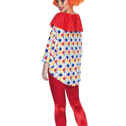 Tuta da clown Colorata Donna Leg Avenue