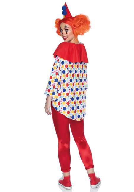 Tuta da clown Colorata Donna Leg Avenue