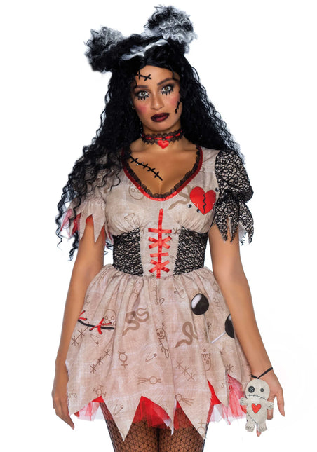 Abito Halloween Donna Voodoo Pop Leg Avenue