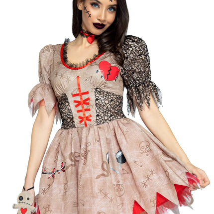 Abito Halloween Donna Voodoo Pop Leg Avenue