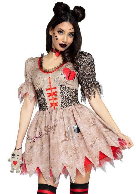 Abito Halloween Donna Voodoo Pop Leg Avenue