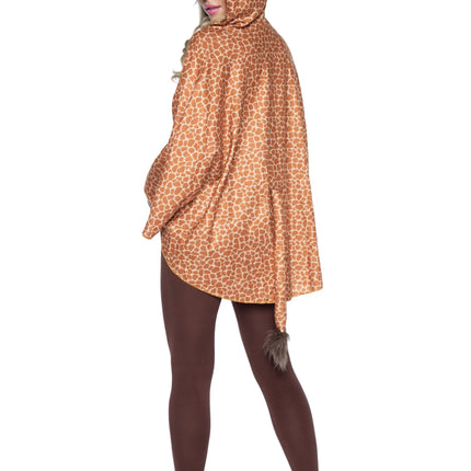 Giraffa Poncho Ladies Leg Avenue