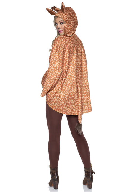 Giraffa Poncho Ladies Leg Avenue