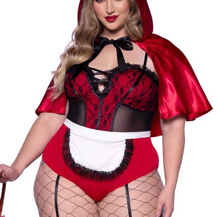 Costume da Cappuccetto Rosso da donna Body Avenue gamba birichina