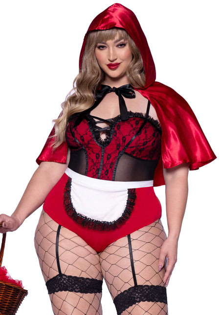 Costume da Cappuccetto Rosso da donna Body Avenue gamba birichina