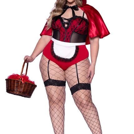 Costume da Cappuccetto Rosso da donna Body Avenue gamba birichina