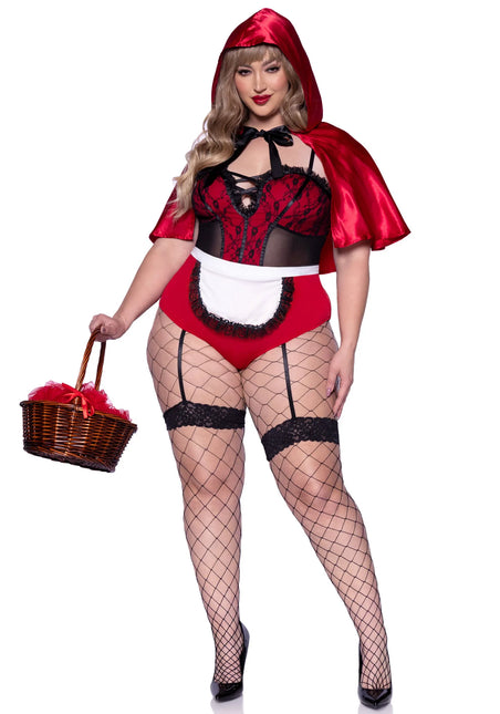 Costume da Cappuccetto Rosso da donna Body Avenue gamba birichina