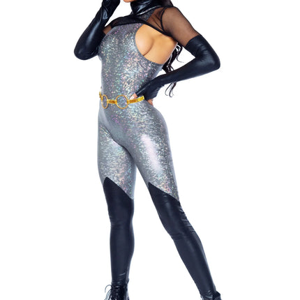 Catwoman Catsuit Ladies Leg Avenue