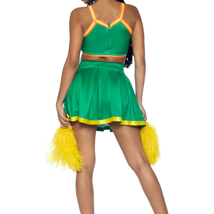 Tuta da Cheerleader Verde Donna Leg Avenue