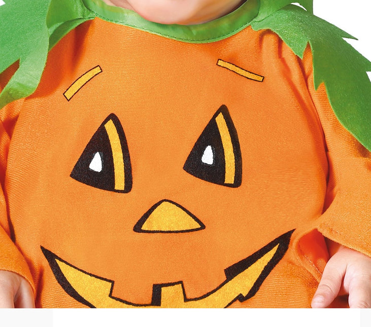 Costume di Halloween da zucca per bambino arancione