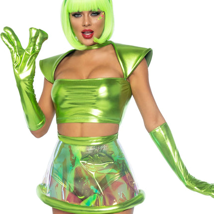 Alien Suit Green Ladies Leg Avenue