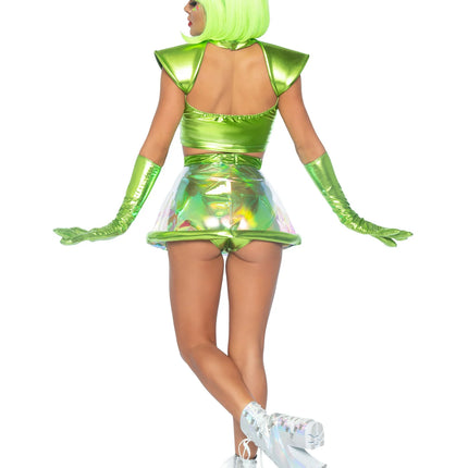 Alien Suit Green Ladies Leg Avenue