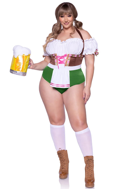 Costume Oktoberfest Donna Body Flirty Fraulein Leg Avenue