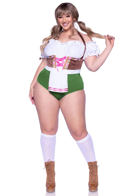 Costume Oktoberfest Donna Body Flirty Fraulein Leg Avenue