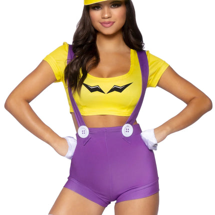 Super Mario Suit Ladies Baddie Leg Avenue