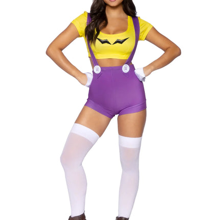 Super Mario Suit Ladies Baddie Leg Avenue