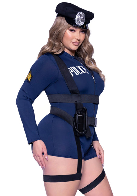 Tuta della polizia da donna Body Avenue