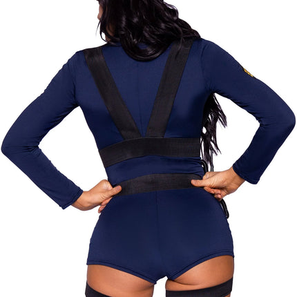 Tuta della polizia blu da donna Body Avenue