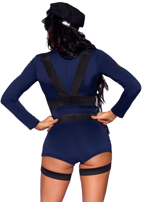 Tuta della polizia blu da donna Body Avenue