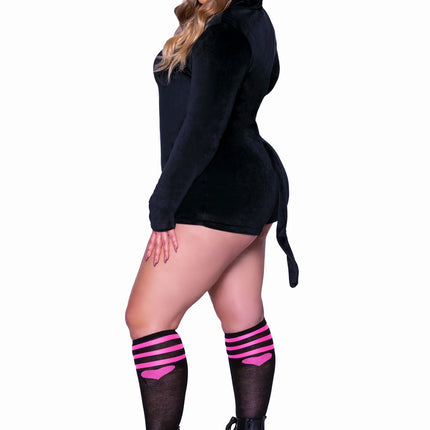 Costume da gatto nero da donna Body Avenue