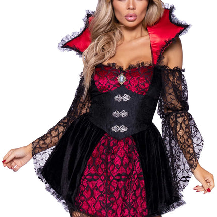 Vestito da vampiro Ladies Leg Avenue