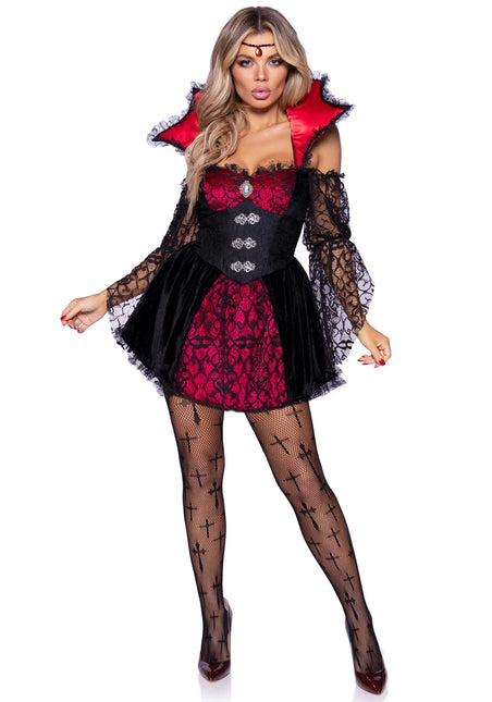 Vestito da vampiro Ladies Leg Avenue